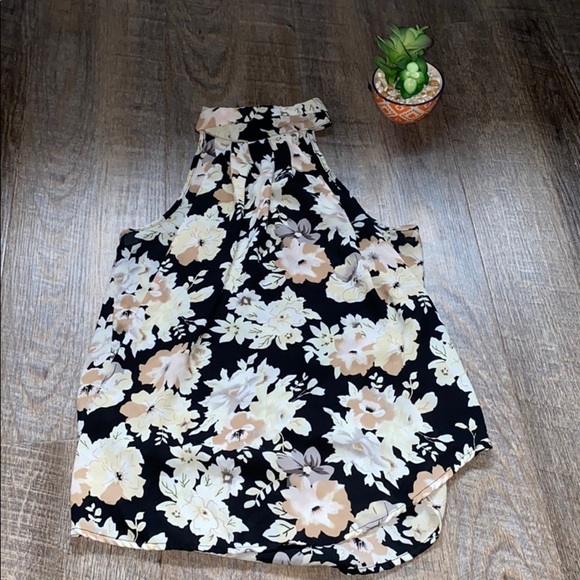 Sienna Sky Tops - Floral Choker Top